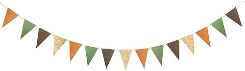 Letjolt Triangle Banner Party Decoration 10ft 15pcs