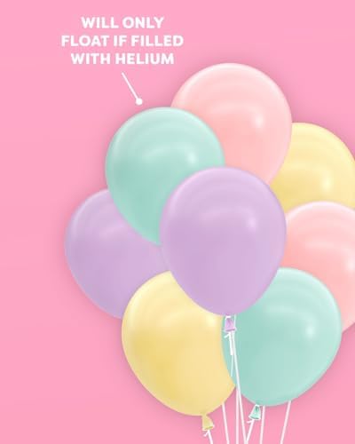 XO Fetti Pastel Birthday Balloon Set 24pk 12 Inch