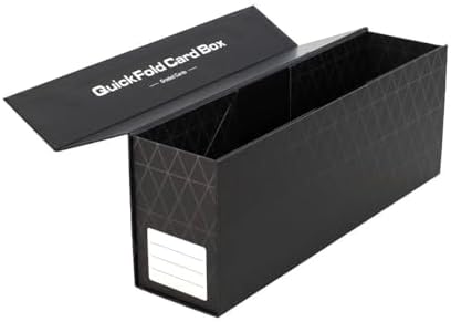 BCW QuickFold Card Boxes - Magnetic Closure 3 Pack