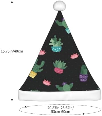 QinZheng Cactus Santa Hat Personalized Christmas Headwear