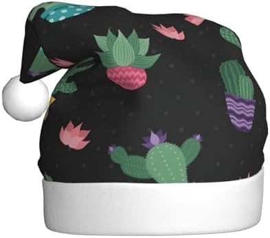 QinZheng Cactus Santa Hat Personalized Christmas Headwear