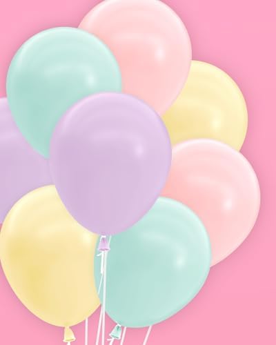 XO Fetti Pastel Birthday Balloon Set 24pk 12 Inch