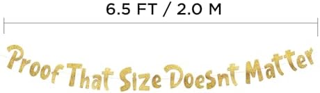Funny Bachelor Party Gold Glitter Banner
