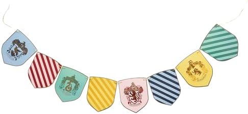 Harry Potter House Banner - 12x6 Multicolor