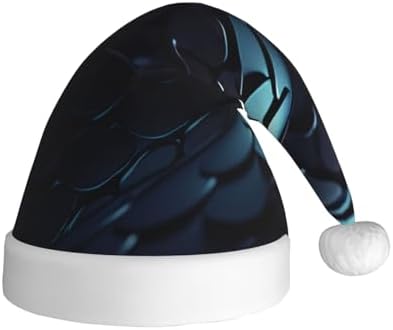 QINZHENG 3D Snake Santa Hat Velvet Plush