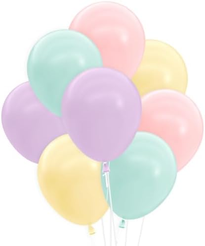 XO Fetti Pastel Birthday Balloon Set 24pk 12 Inch