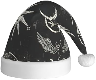 QINZHENG Supernatural Symbols Santa Hat