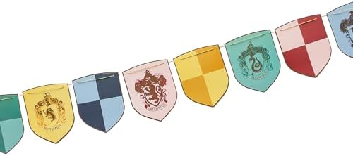 Harry Potter House Banner - 12x6 Multicolor