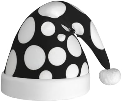 QINZHENG Personalized Santa Hat Velvet Plush