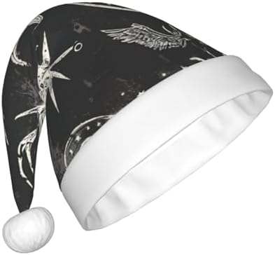 QINZHENG Supernatural Symbols Santa Hat