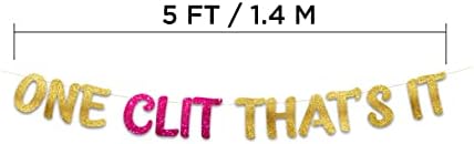 Sterling James Co Bachelor Party Glitter Banner 5 Feet