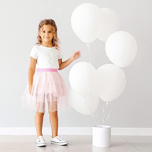 RUBFAC 87pcs White Balloons Kit for Garland Arch Decorations