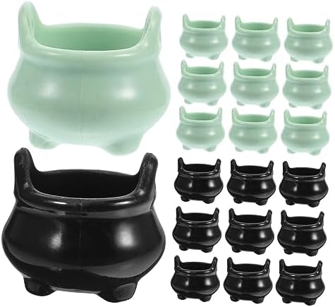 20pcs Mini Cauldron Halloween Decorations
