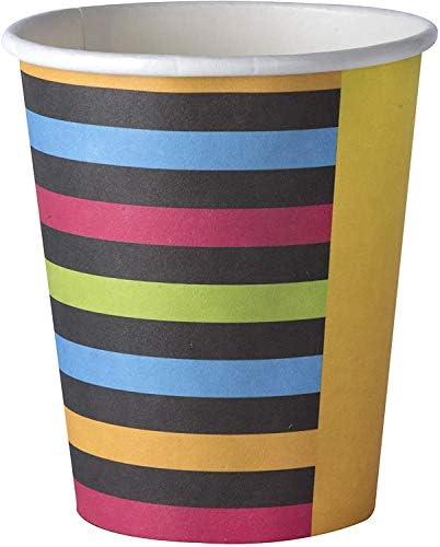 Hammont Smiley Party Paper Cups 9 oz 40Packs 2000Pieces