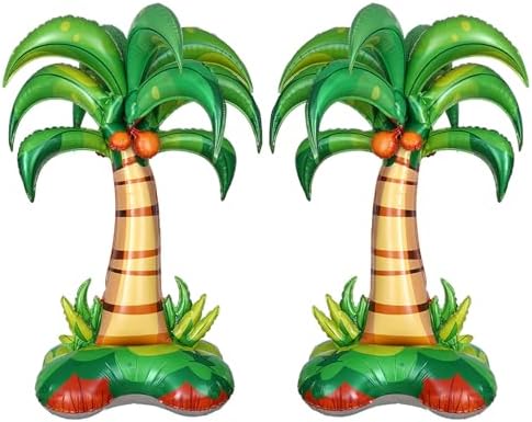 12Pcs Summer Tropical Balloon Decor Kit