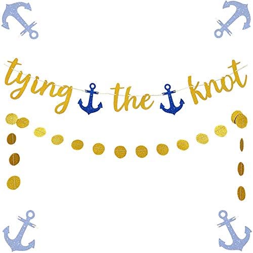 LaVenty Tying the Knot Banner Set of 2