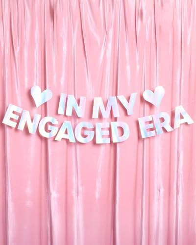 Xo Fetti Iridescent Foil Banner 5 Ft Engagement Decor