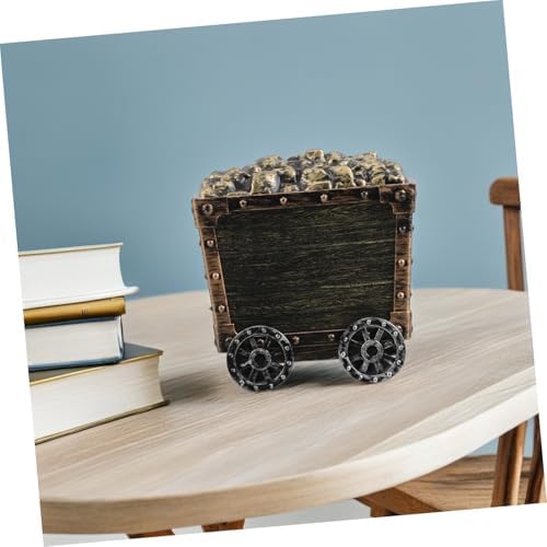 VICASKY Miniature Mining Cart Storage Box