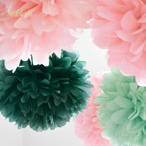 AOBKIAT Sage Green Party Decorations Set 12PCS