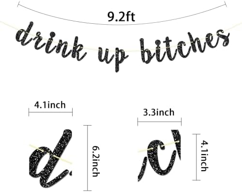 Dill-Dall Drink Up Banner Party Decorations