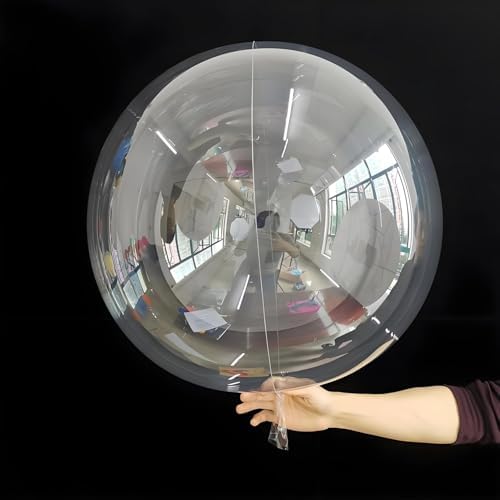 25 Pack Transparent Bobo Balloons 24 Inches for Decorations