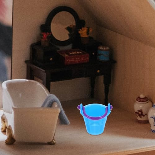 UPKOCH 20PCS Miniature Buckets 112 Scale