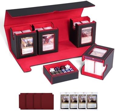 Banloga Magic Deck Box with Commander Display
