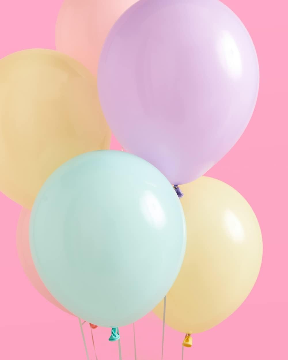 XO Fetti Pastel Birthday Balloon Set 24pk 12 Inch