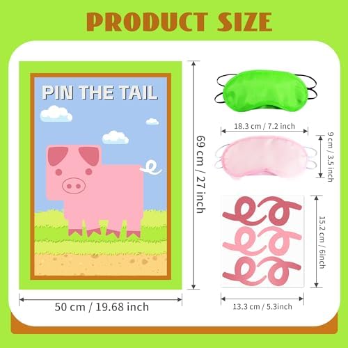 Lidmada Pixel Pin The Tail Game Decor