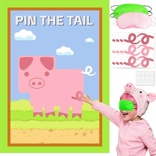 Lidmada Pixel Pin The Tail Game Decor
