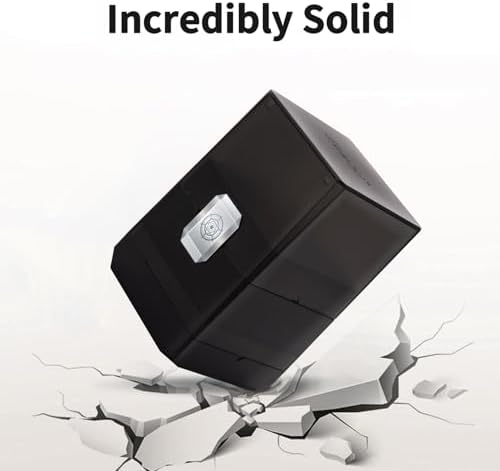 Sooez Card Box for MTG with Dice Storage Green