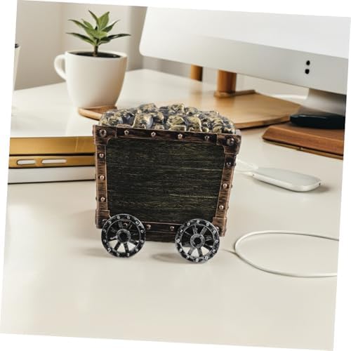 VICASKY Miniature Mining Cart Storage Box