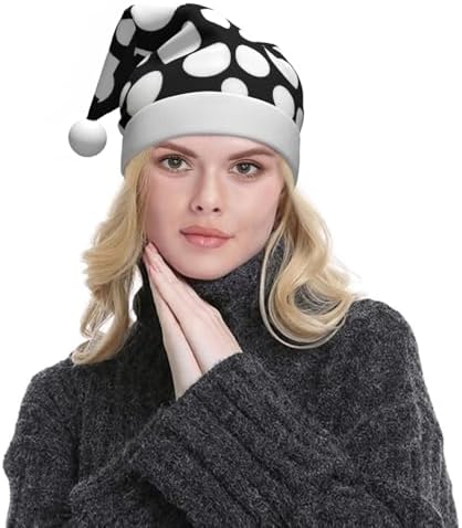 QINZHENG Personalized Santa Hat Velvet Plush