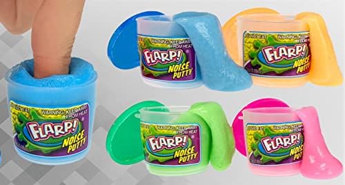 JA-RU Mini Noise Putty 12 Pack with Containers