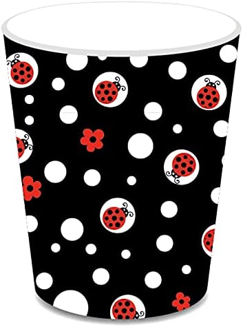 141 PCS Ladybug Birthday Party Supplies - Disposable Tableware for 16 Guests