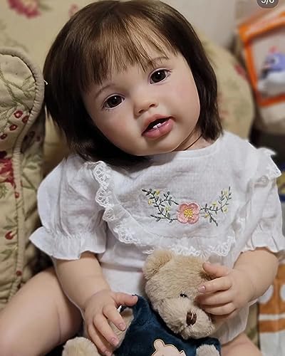 Angelbaby Realistic 24 Inch Reborn Toddler Girl Doll