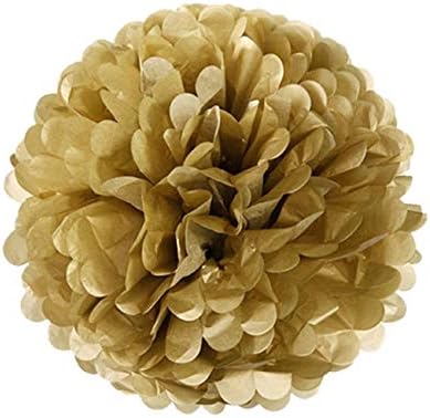 Fascola New Year Party Decor Kit Gold Black White