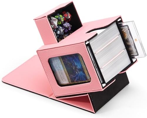 Zettokete MTG Commander Deck Box with Dice Tray and Dual Display