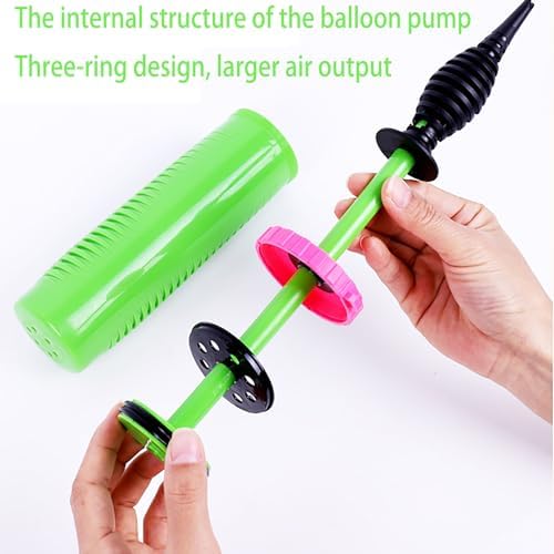Ouyili Balloon Pump Hand 2 Pack with Tying Tool