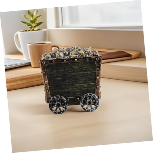 VICASKY Miniature Mining Cart Storage Box