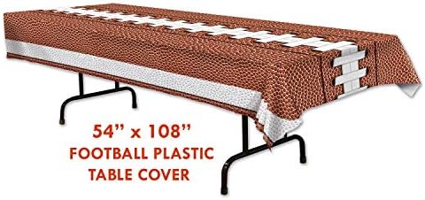 Football Party Supplies 54x108 Table Cover 2 Pack