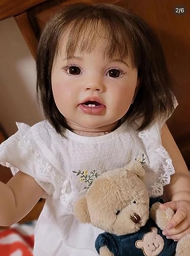 Angelbaby Realistic 24 Inch Reborn Toddler Girl Doll