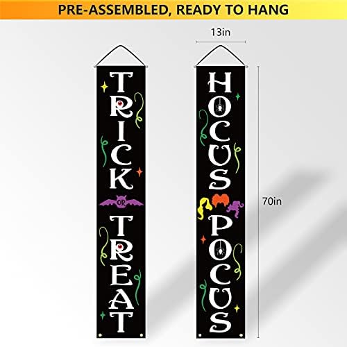 DAZONGE Halloween Decorations Outdoor and Indoor Banners