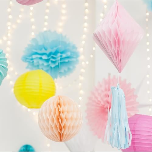 PATIKIL 468 Black Tissue Pom Poms for Decorations
