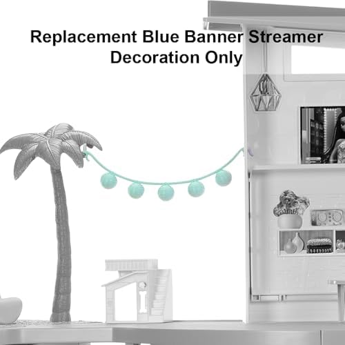Barbie Replacement Blue Banner Streamer Decoration