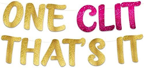Sterling James Co Bachelor Party Glitter Banner 5 Feet