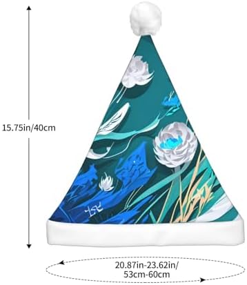 QINZHENG LED Light Up Dragonfly Santa Hat for Adults