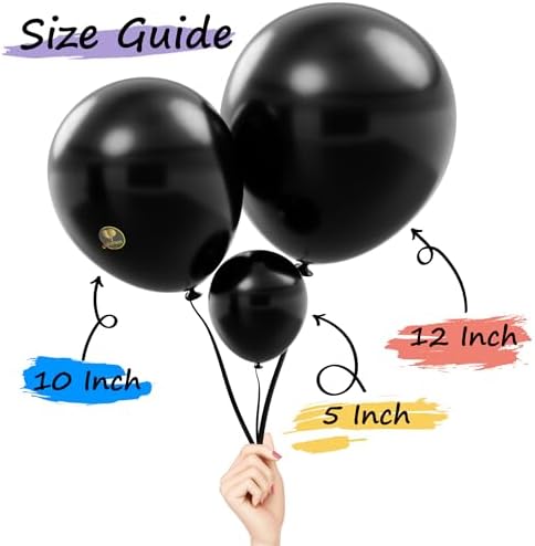 AFTERLOON Biodegradable Balloons 24pcs Pearlized White 12 Inch