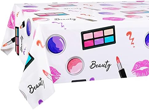 PHOGARY 4 Pack Spa Makeup Table Covers for Parties