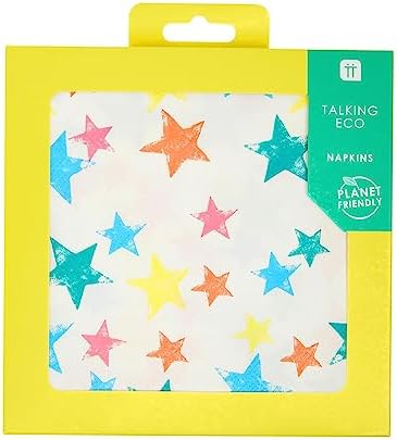 Star Themed Birthday Napkins Pack Of 20